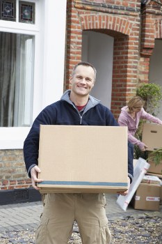 Removal van team in Hammersmith preparing belongings safely
