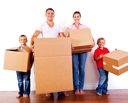 Packing and dismantling furniture for an office move in Hammersmith