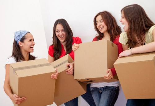 Removal van and moving team serving Hammersmith residential streets