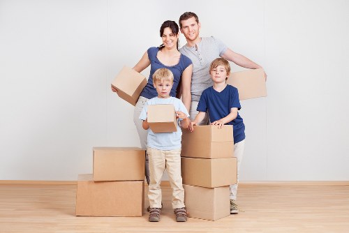 Removal team planning a house move in Hammersmith