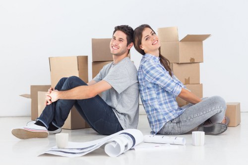 Packing and preparing items for storage in Hammersmith