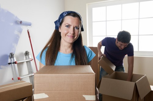 Packing and furniture handling for a Hammersmith home move
