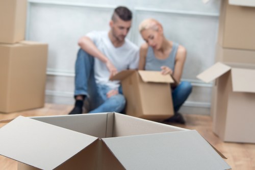 Careful packing and handling of household items for a Hammersmith move
