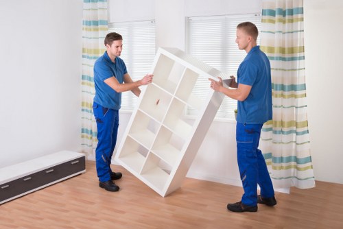 Hammersmith moving van helping with residential and commercial items